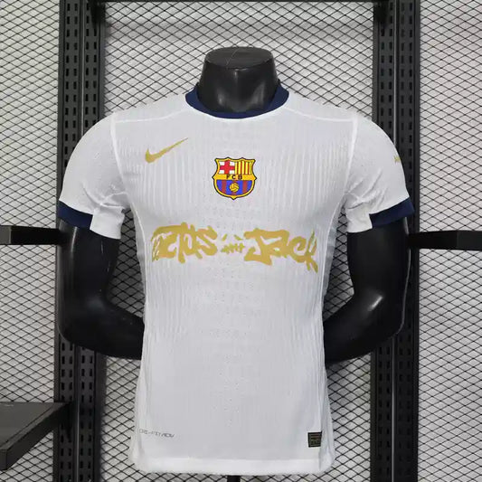 Barcelona white X Travis Scott